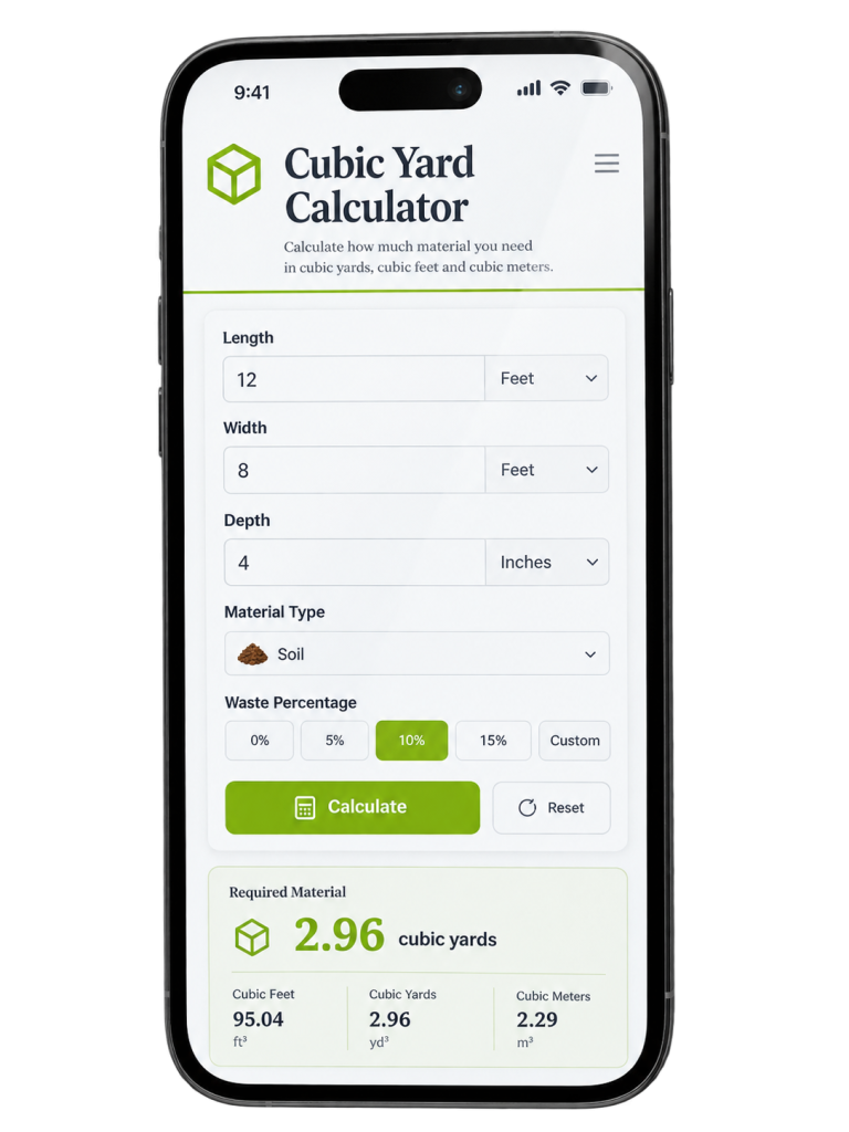 Home - YardCalc